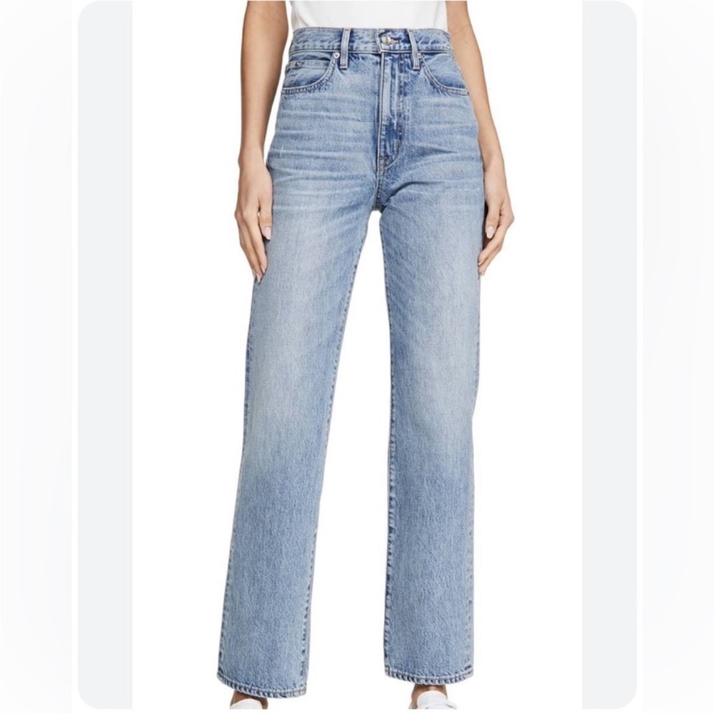 Slvrlake Denim London crop straight legged jeans, size 30